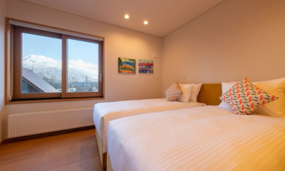 Kazane Bedroom Two with View | Hirafu, Niseko