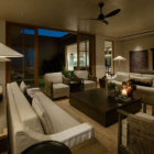 The Six Cies Living Room at Night | Weligama, Sri Lanka