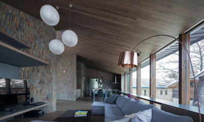 Yotsuba Living Area with TV | Echoland, Hakuba