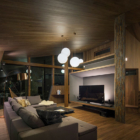 Yotsuba Living Area with TV at Night | Echoland, Hakuba