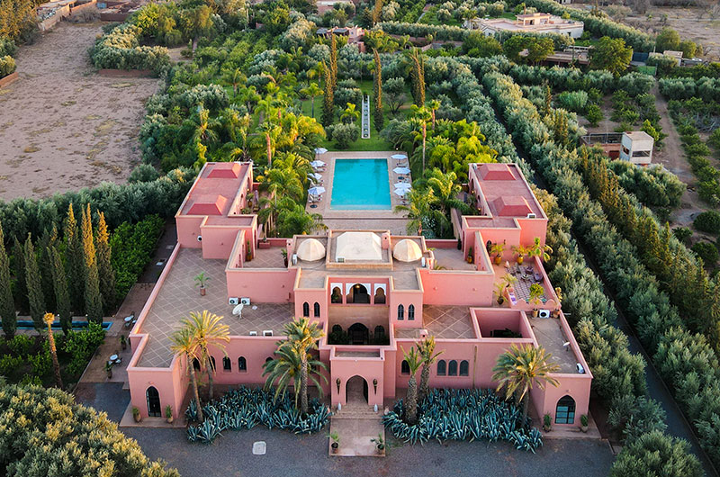Palais Hassoun Top View | Marrakesh, Morocco