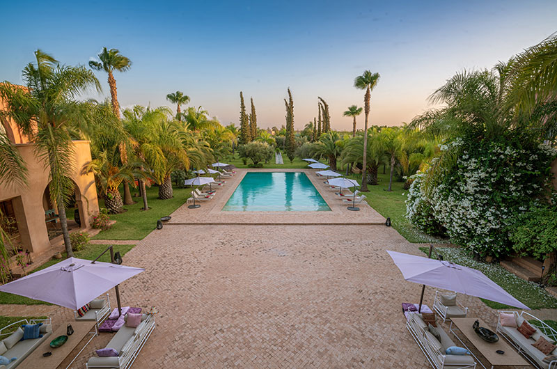 Palais Hassoun Gardens and Pool | Marrakesh, Morocco