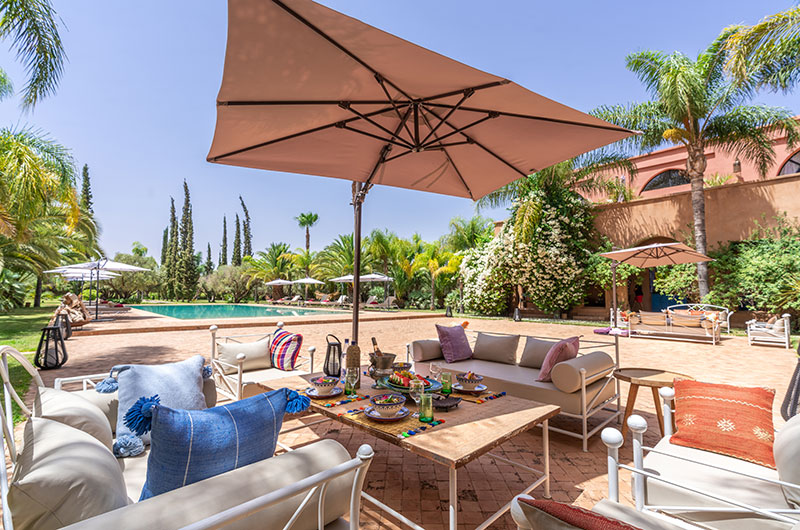 Palais Hassoun Open Plan Seating Area | Marrakesh, Morocco