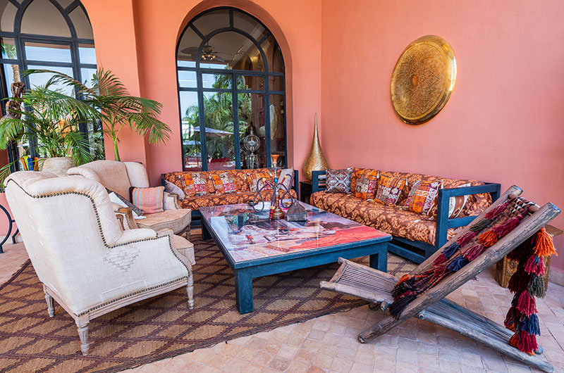 Palais Hassoun Living Area | Marrakesh, Morocco