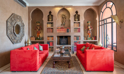 Palais Hassoun Seating Area | Marrakesh, Morocco