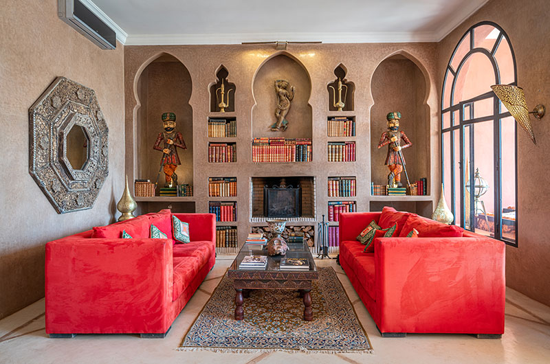 Palais Hassoun Seating Area | Marrakesh, Morocco