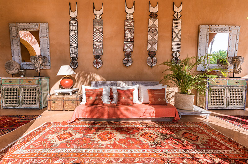Palais Hassoun Seating Area | Marrakesh, Morocco