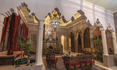 Palais Hassoun Suite Royale Bedroom One Sofa Set | Marrakesh, Morocco