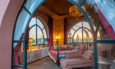 Palais Hassoun Suite Loft Sunset Bedroom Two View | Marrakesh, Morocco