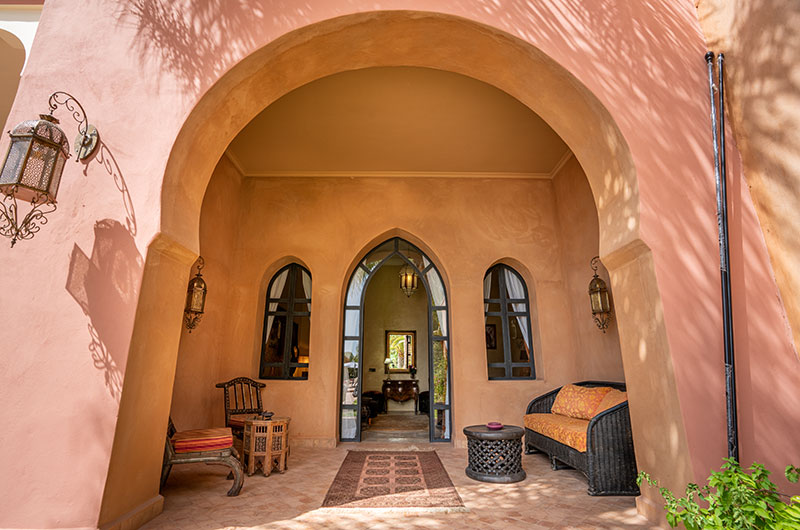 Palais Hassoun Junior Suite Safran Bedroom Five View | Marrakesh, Morocco
