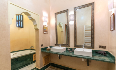 Palais Hassoun Junior Suite Safran Bathroom Five | Marrakesh, Morocco
