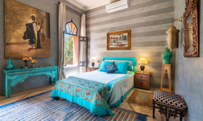 Palais Hassoun Chambre Deluxe Turquoise Bedroom Six | Marrakesh, Morocco