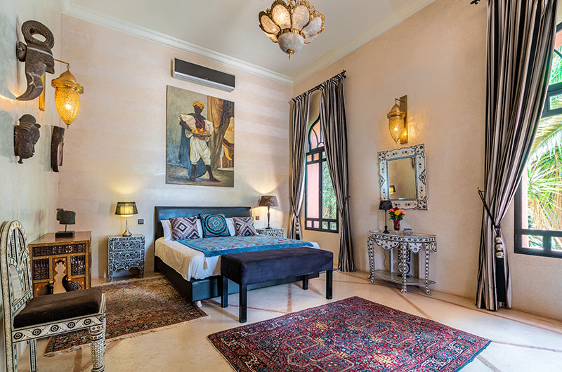 Palais Hassoun Chambre Deluxe Ivoire Bedroom Seven with View | Marrakesh, Morocco