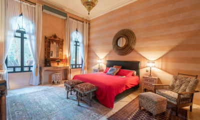 Palais Hassoun Chambre Deluxe Moka Bedroom Eight with View | Marrakesh, Morocco
