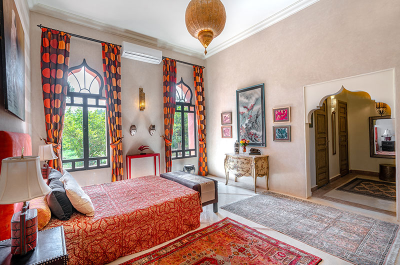 Palais Hassoun Chambre Deluxe Orange Bedroom Nine | Marrakesh, Morocco