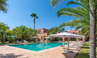 Palais Hassoun Pool Side Loungers | Marrakesh, Morocco