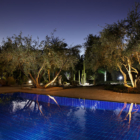 Villa Banati Pool at Night | Marrakesh, Morocco