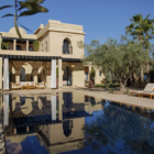 Villa Banati Pool Side Seating Area with View | Marrakesh, Morocco