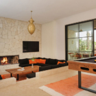Villa Eyline Living Area with Billiard Table | Marrakesh, Morocco