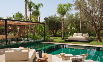 Villa Eyline Pool Side Loungers | Marrakesh, Morocco