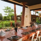 Villa Eyline Open Plan Dining with Crockery | Marrakesh, Morocco
