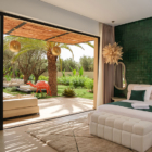 Villa Eyline Bedroom One with Pool View | Marrakesh, Morocco
