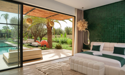 Villa Eyline Bedroom One with Pool View | Marrakesh, Morocco