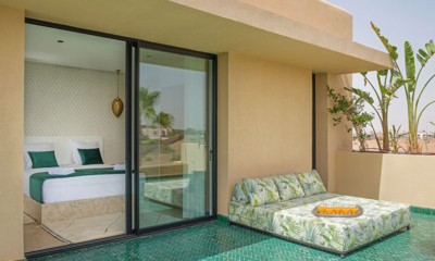 Villa Eyline Bedroom Two with View | Marrakesh, Morocco