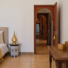 Villa Jenaman Bedroom Two with Side Table | Marrakesh, Morocco