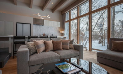 Kumirin Living Room with Snow View | Hirafu, Niseko