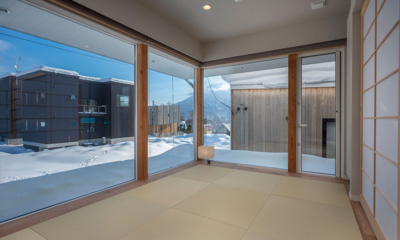 Kumirin Tatami Room with Snow View | Hirafu, Niseko