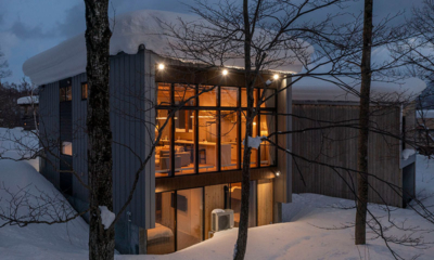 Kumirin Outdoor View with Snow at Night | Hirafu, Niseko