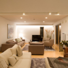 The Chalets at Country Resort Kinokawa Living Area with TV | Kabayama, Niseko