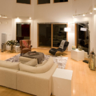 The Chalets at Country Resort Kinokawa Living Area | Kabayama, Niseko