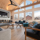 The Chalets at Country Resort Sahama Living Area | Kabayama, Niseko