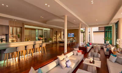 Villa Boonta Living, Kitchen and Dining Area | Natai, Phang Nga