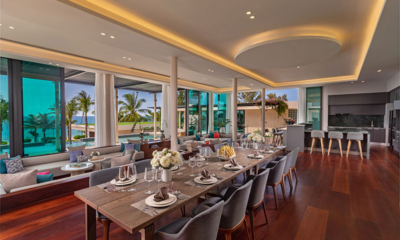 Villa Boonta Dining with Crockery and View | Natai, Phang Nga