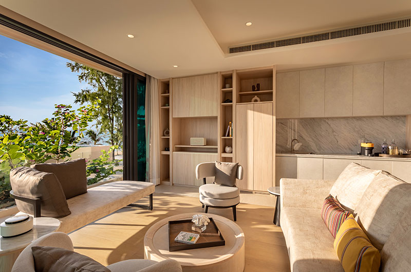 Villa Boonta Bedroom Two Lounge View | Natai, Phang Nga