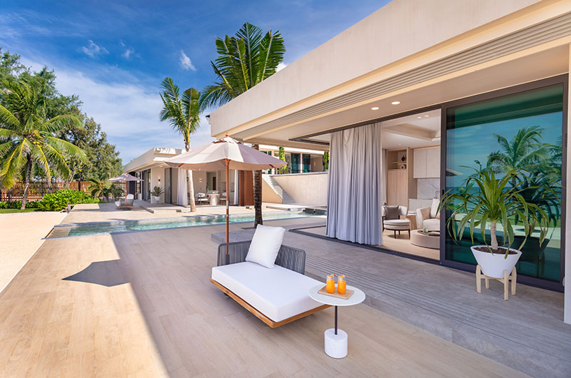 Villa Boonta Bedroom Five View | Natai, Phang Nga