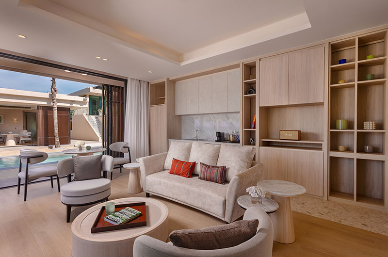 Villa Boonta Bedroom Five Lounge | Natai, Phang Nga