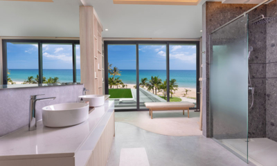Villa Boonta Bathroom Six with Sea View | Natai, Phang Nga