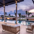 Villa Boonta Pool Side Seating Area | Natai, Phang Nga