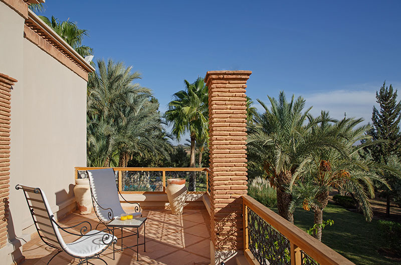 Villa Maggy Rose Balcony View | Marrakesh, Morocco