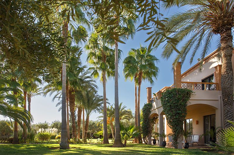Villa Maggy Rose Gardens at Day Time | Marrakesh, Morocco