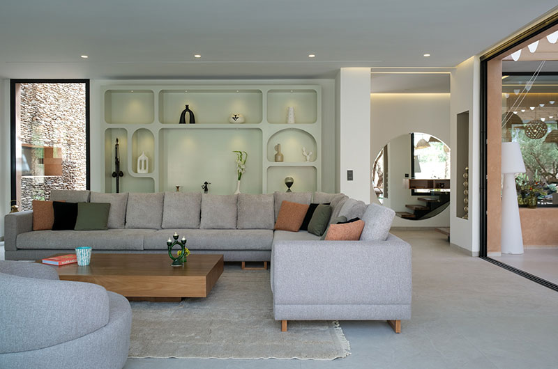 Villa Metis Lounge Room | Marrakesh, Morocco
