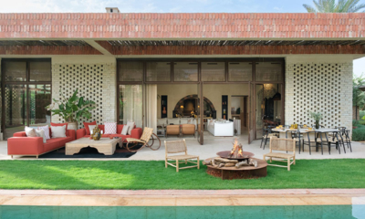 Villa Saman Pool Side Seating Area | Marrakesh, Morocco