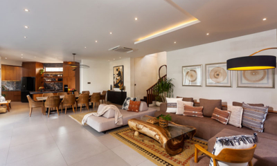Villa Lenu Living and Dining Area | Seminyak, Bali