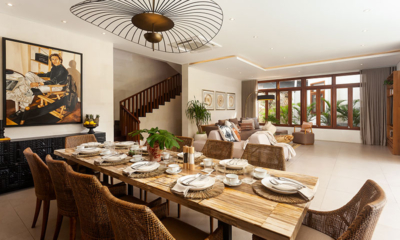 Villa Lenu Indoor Living and Dining Area | Seminyak, Bali