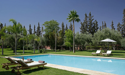 Villa Neylla Pool Side Loungers | Marrakesh, Morocco