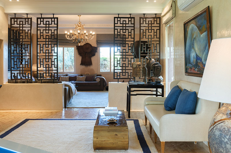 Villa Tifernine Villa Tifernine Four Living Room | Marrakesh, Morocco